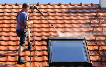 roof cleaning Crockernwell, Devon